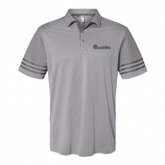 Adidas Striped Sleeve Sport Shirt