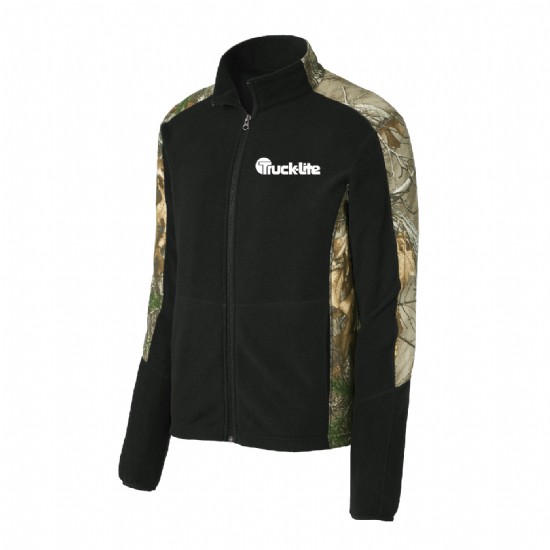 Camouflage Microfleece Full-Zip Jacket