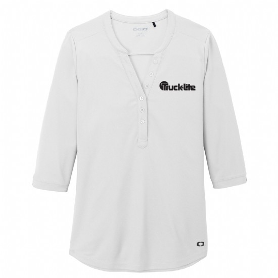 OGIO Ladies Jewel Henley #2