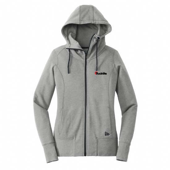 New Era Ladies Tri-Blend Fleece Full-Zip Hoodie