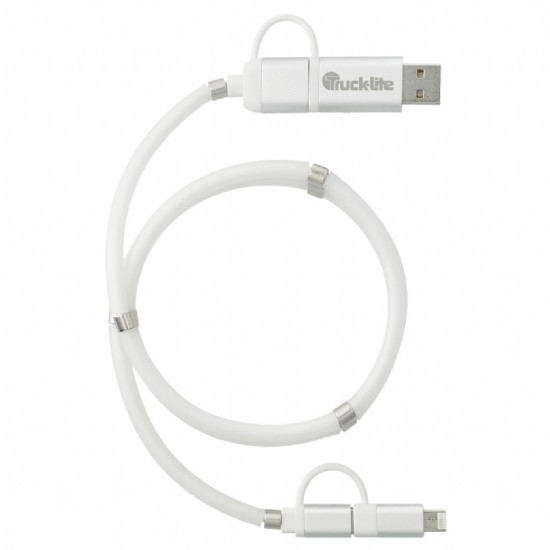 Whirl 5-in-1 Charging Cable with Magnetic Wrap