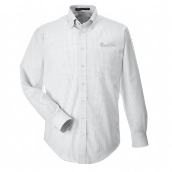 Devon & Jones Men's Crown Woven Collection Gingham Check