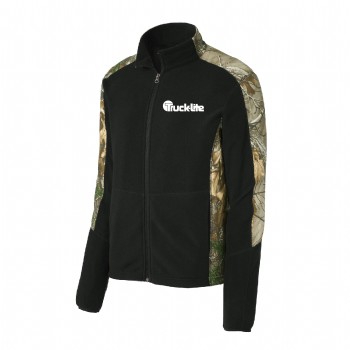 Camouflage Microfleece Full-Zip Jacket
