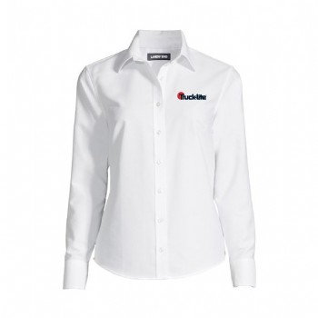 Women's Long Sleeve Oxford Shirt