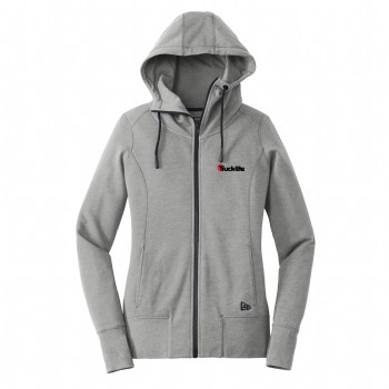 New Era Ladies Tri-Blend Fleece Full-Zip Hoodie