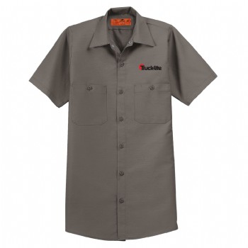 Red Kap Short Sleeve Industrial Work Shirt