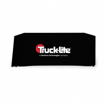 6ft Table Cover 3 sided (Open Back)